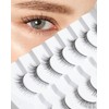Lashes Wispy False Eyelashes Colour Gradient False Eyelashes Natural Look