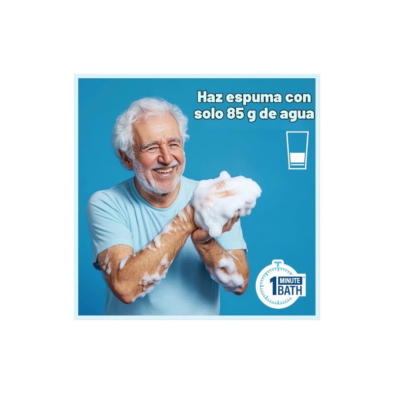 Scrubzz Toallitas de baño desechables sin enjuague, paquete de 25