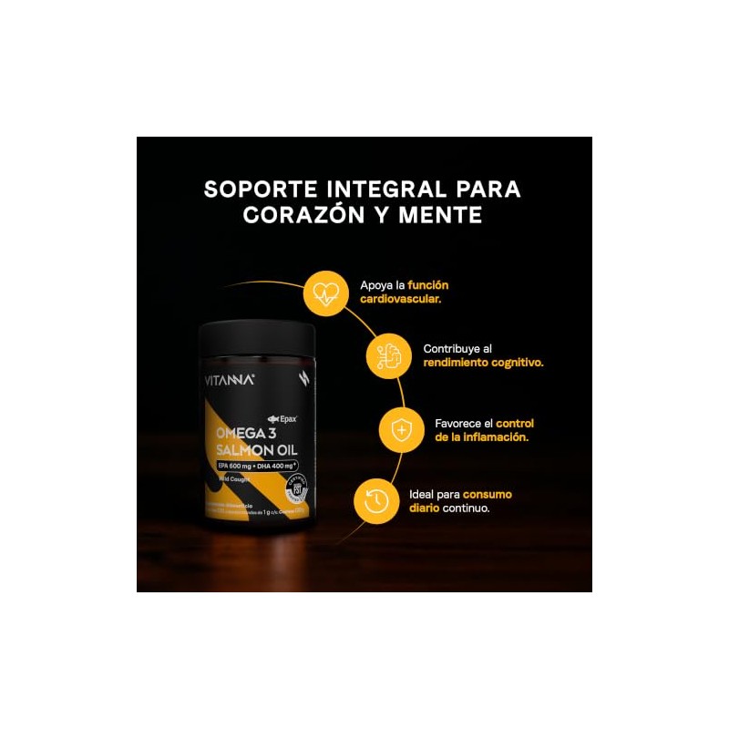 Vitanna Omega 3 Aceite de Salmón Noruego