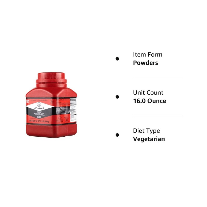 Lalah's Madras Curry Powder-1lb