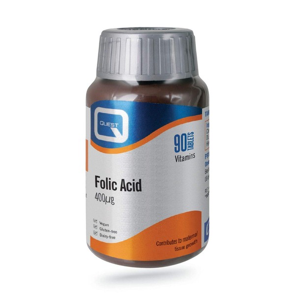 Quest Folic Acid 400mcg - 90 Tablets