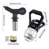 TUDUD Airless Spray Tips 6 Reversible Spray Nozzle Tips with