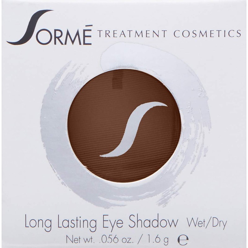 Sorme Cosmetics Long Lasting Eye Shadow, Coffee, 0.56 Ounce