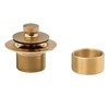 Artiwell Lift & Turn Tub Trim Set with Two-Hole Overflow