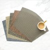 Round Table Placemats Set of 4 Wedge Placemats Heat Resistant