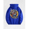Cartoon Rat Graphic Hoodie 100% Cotton US Warehouse 7 ColorsColor:
