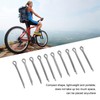 equlup Cotter Lock Pin, 10 Pcs Bike Disc Brake Pads