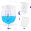 BeHerk BeHerk 750 mL Catheter Leg Bag for Men and