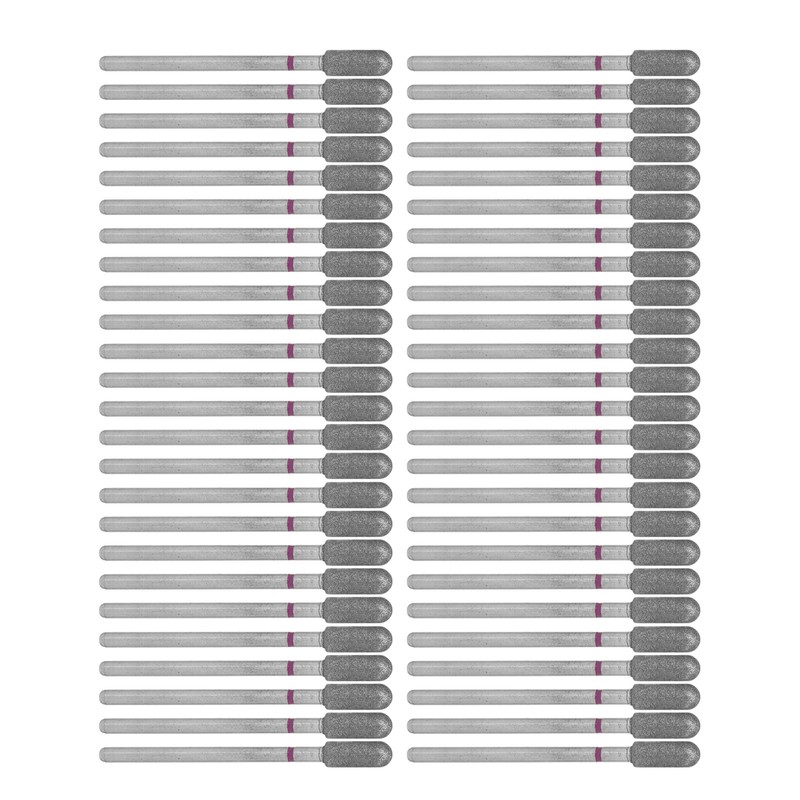 50pcs Carborundum Nail Drill Bits Remove Dead Skin Universal Nail