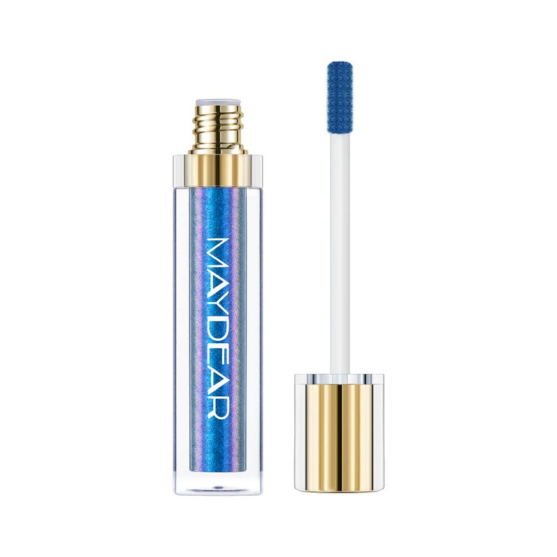 Maydear Chameleon Lipstick, High Pigmented Blue Lipstick for Women Metallic