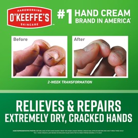 O'Keeffe's Working Hands - Crema para manos, frasco de 100 ml, frasco, 1 unidad, naranja, verde (Orange, Green)