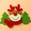 Hottracks 3D Rudolph Felt 5p / 입체 루돌프 펠트 5p