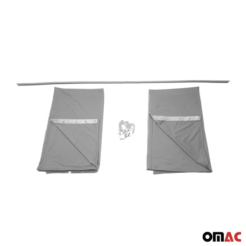OMAC Cabin Divider Curtains Privacy Curtains for RAM ProMaster 1500