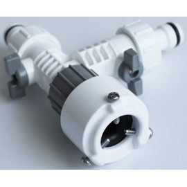 トヨックス 2方向へ自由に分岐 分岐蛇口継手 J-15 散水パーツ 【安心2年保証】