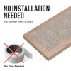 Set of 7 Stair Treads Ultra-Thin with Non Slip Rubber
