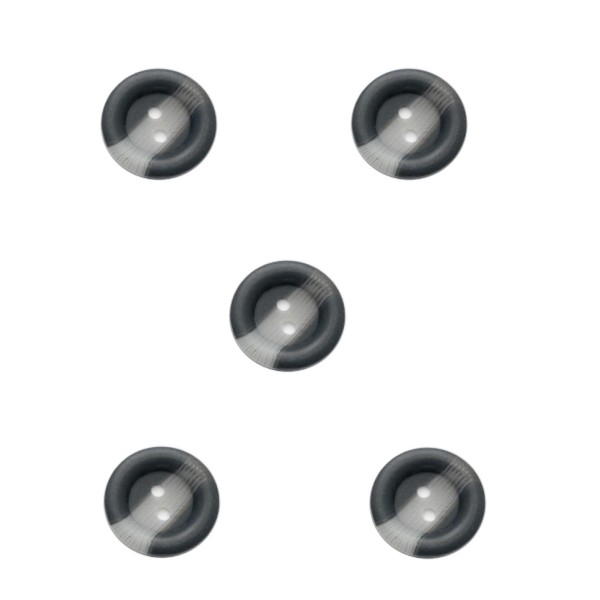 Trucraft - 15mm Aran Ring Edge - Two Hole Buttons