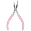sourcing map Mini Needle Nose Pliers 4.5 Inch Toothed Precision