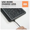 X9 Performance Teclado inalámbrico Bluetooth pequeño con soporte para teléfono
