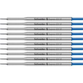 Schneider Express 225 M Large-Capacity Refill Blue Indelible ISO 12757-1 G2 Pack of 10