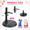 Simgoing 2 Pack Adjustable Doll Stands for 17cm Dolls Display