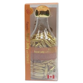 Lamb Placenta & Royal Jelly with Vitamin E Facial Oil, 200 Gelcaps, Bill Natural Sources