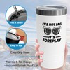 Car Mechanics White Viking Tumbler 20oz - It's Not Lag