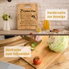 Joyvado Silver Wedding Anniversary Gifts, Bamboo Chopping Board to Celebrate