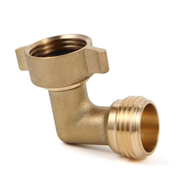 GGTE 90 Degree Water Hose Elbow for RV with Easy