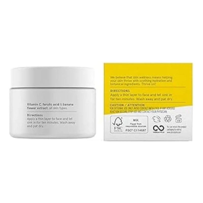 Mascarilla Iluminadora De Vitamina C Acure | 100 % Vegana