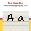 School Smart Zaner-Bloser Writing Paper, Handwriting Practice Lined Paper, Grade