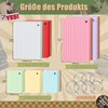 LONHCHI Index Cards A7 A8,500 Pieces Lined Index Cards