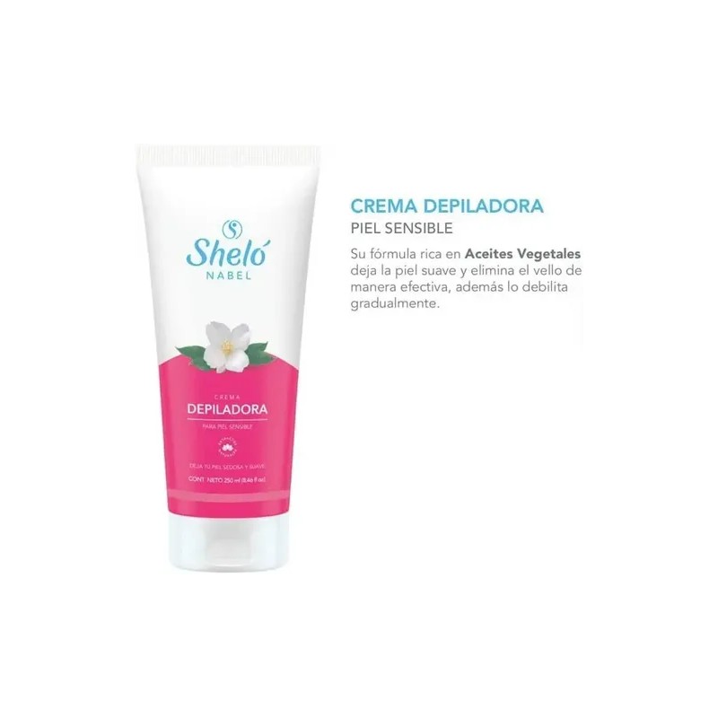 Shelo Crema Depiladora Para Piel Sensible 250 Ml