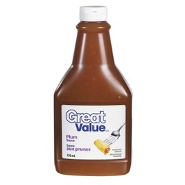 Great Value Plum Sauce Dipping Sauce squeezable bottle - 750 ml