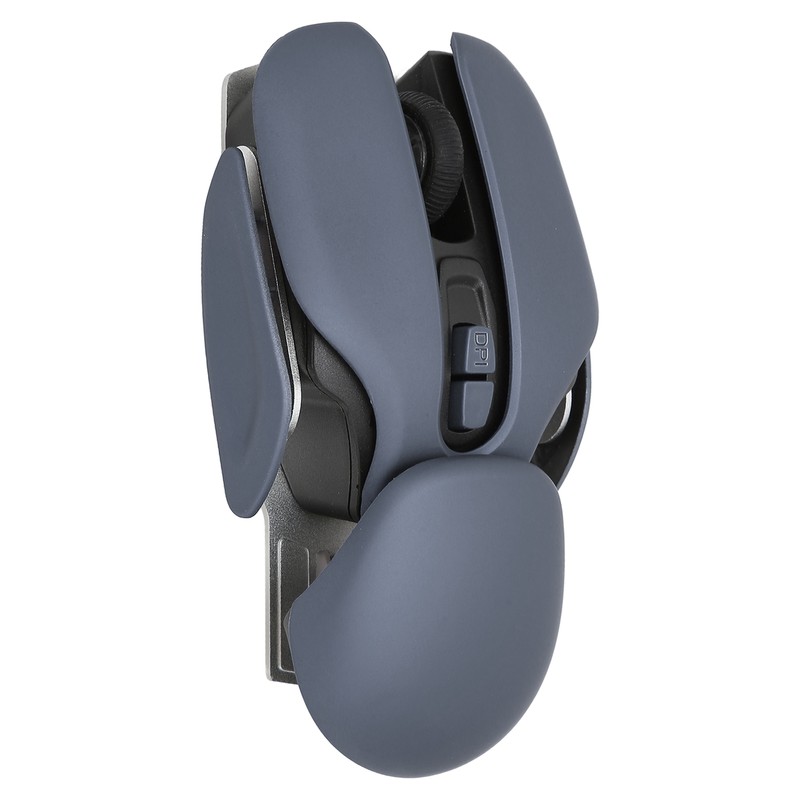 Ergonomic Wireless Mouse Inbuilt Battery Adjustable DPI Electroplating Process Integrated