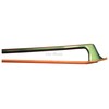 Carbon Fiber 1/4 Violin Bow, Green, Ebony Frog