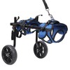 Dog Wheelchair for Back Legs, Upgraded All-Terrain Tires for Small