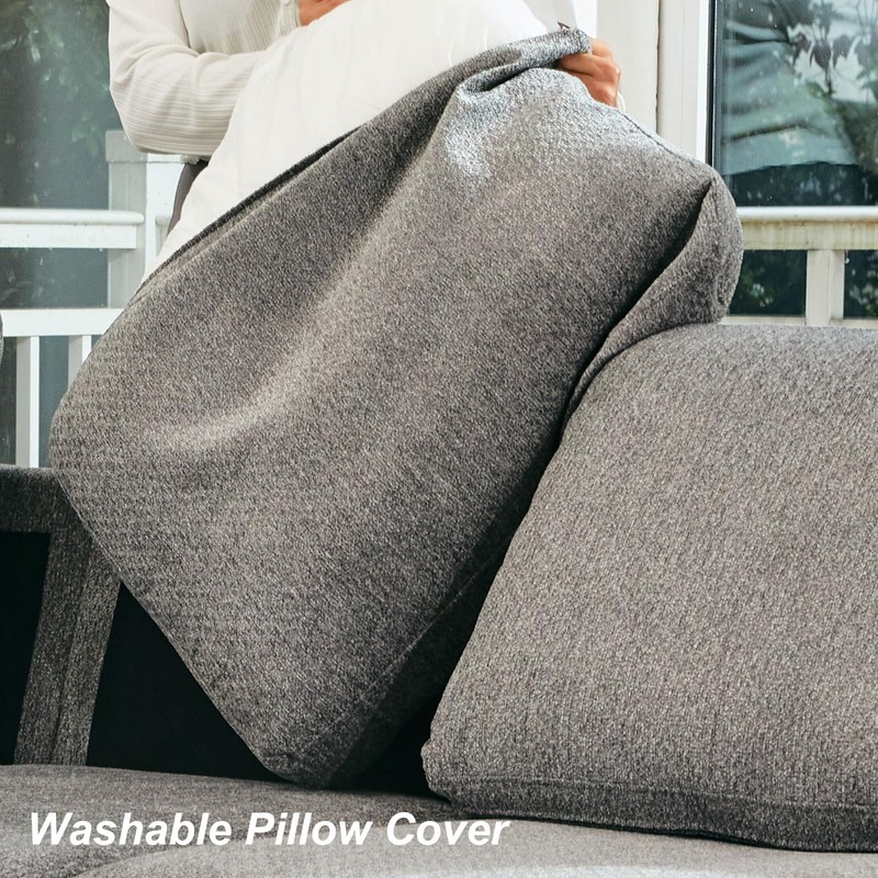 Belffin Middle Single Module Seat for Modular Sectional Sofa, Armrest