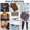 rietegio Snap Button Fastener Kit 250 Sets Poppers Fasteners with
