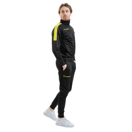 Givova Boys Tr018l-0204-s Jumpsuit, Puma Black-Asphalt, S-L EU