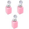 FOMIYES 3pcs Dispenser Bottle Nail Art Accessories