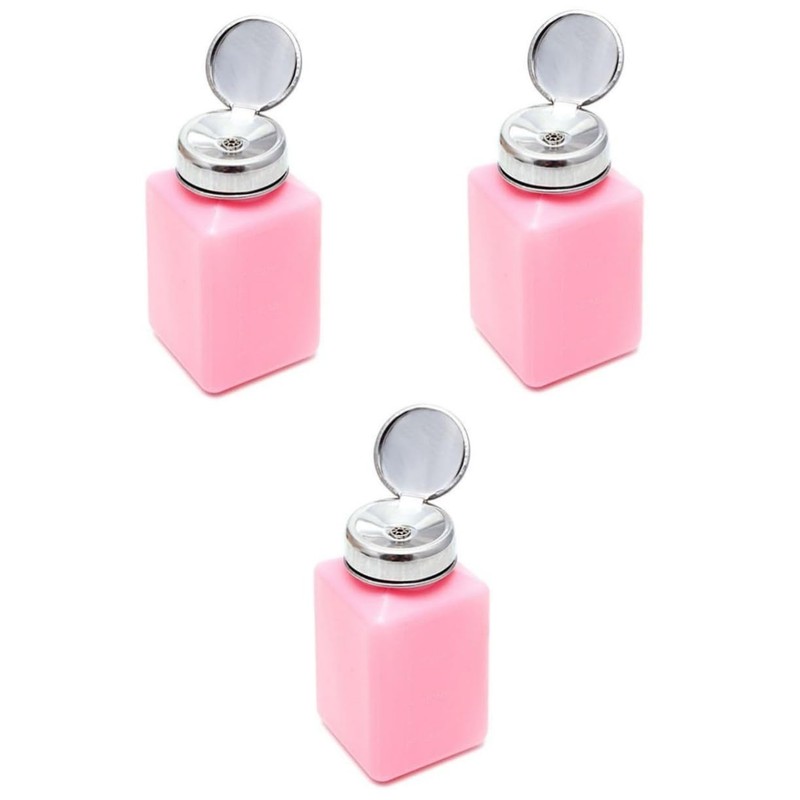 FOMIYES 3pcs Dispenser Bottle Nail Art Accessories