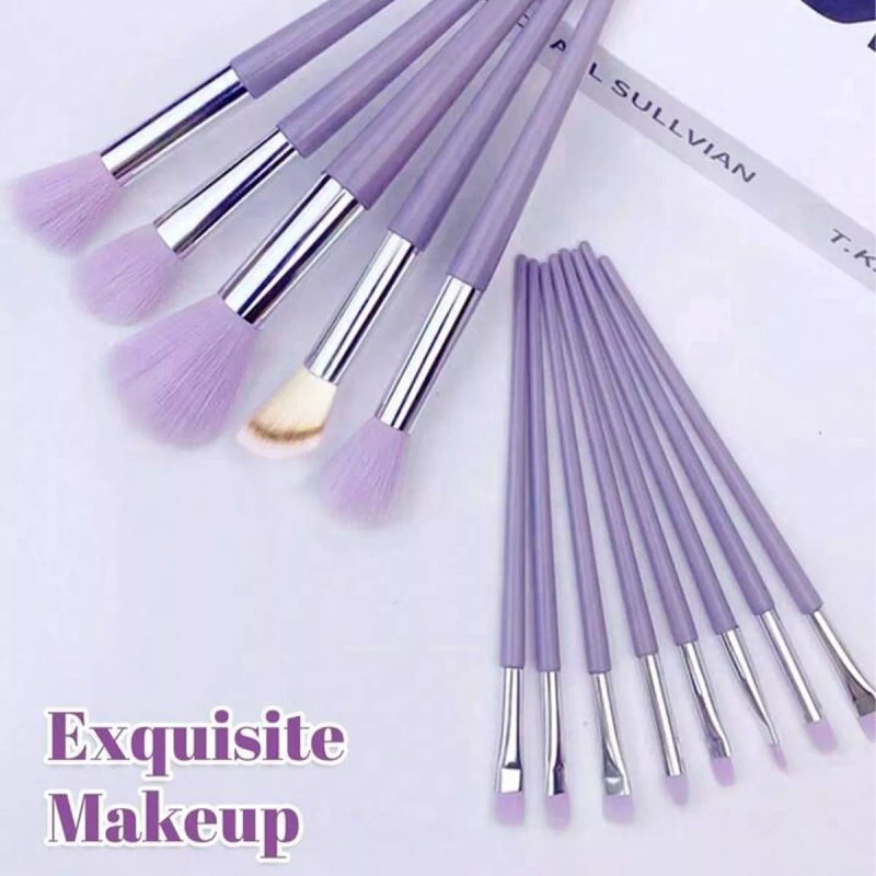 Best Juego De 13 Brochas Pincel De Maquillaje Profesional+bolsa