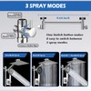 Shower Head,8”Rain Shower Head with Handheld Spray Combo with 11''