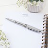 ANGEL & DOVE 'Memories Last Forever' Silver Chrome Pen -