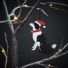 Sweet William Border Collie Christmas tree decoration