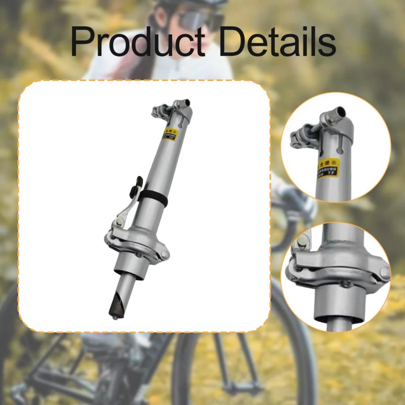 Adaptador De Metal Para Manillar De Bicicleta Plegable, S