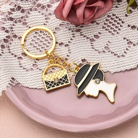 Mothers Day Gifts for Mum Mom Birthday Gift for Women Mother Elegant Ladies Keychains for Best Friend Thank You Gifts for Auntie Thoughtful Gifts for Teacher Bags Pendant Keychain Accessories