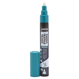 Pebeo 7A Opaque Emerald Green Fabric Marker - 4M