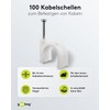 Goobay 17084 Cable clip white - max. cable diameter: 14.0