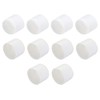 QUARKZMAN 10pcs Rubber End Caps 35mm ID Vinyl Round Tube